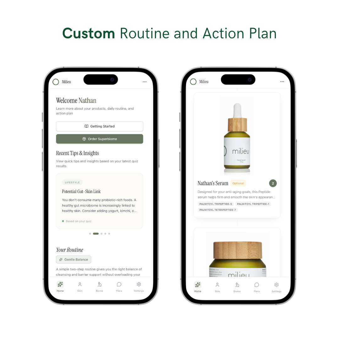 Superbiome Insight (Skin Microbiome Test Kit + Product Sampler)
