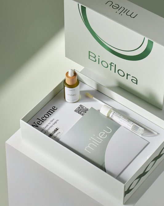 Superbiome Pro (Skin Microbiome Test Kit + 3 Full-Size Personalized Products + Daily Guidance)